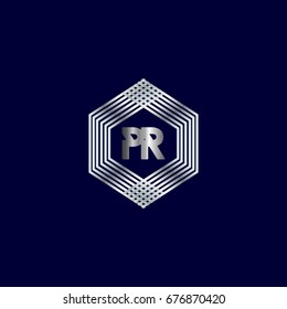 P R Logo