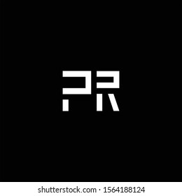p and r logo design