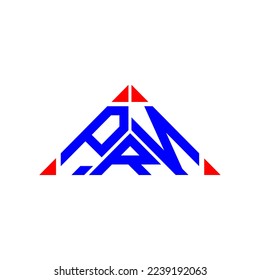 P R N letter logo creative design with vector graphic, P R N simple and modern logo.