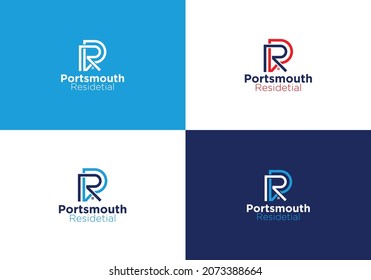 P R Real estate logo
