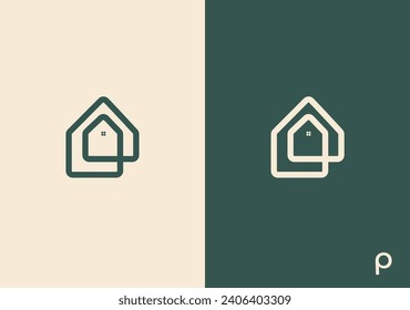 
P +  real estate template vector,   real estate logo template, logo. P real estate Letter,  P logo mark, P template elements,  real estate eps