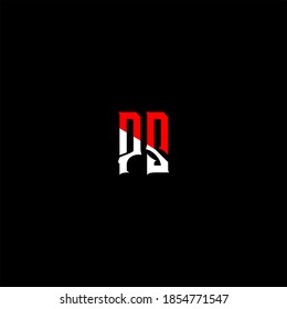 P S letter logo creative design on black color background, ps monogram