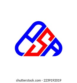 P S El logotipo de la letra diseño creativo con gráfico vectorial, P S Un logotipo sencillo y moderno.