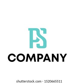 P with S logo vector design template