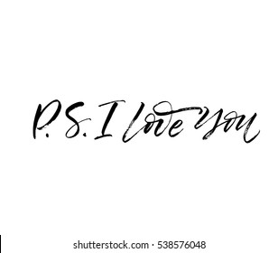 P S I Love You High Res Stock Images Shutterstock