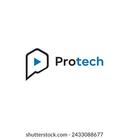 P-Tech-Logo, Buchstabe p 