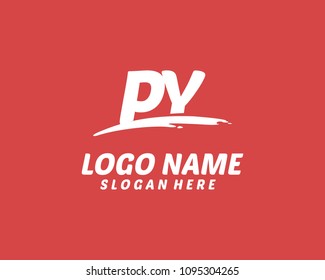 P Y Initial logo
