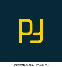 P Y joint logo letter design template
