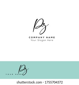  P Z PZ Initial letter handwriting and signature logo.	