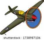 P-40 Warhawk World War II American Fighter Airplane