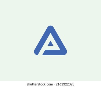 PA AP logo design vector template