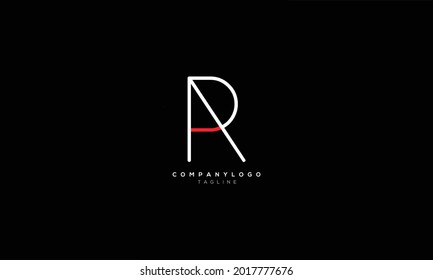 PA AP P AND A Abstract initial monogram letter alphabet logo design