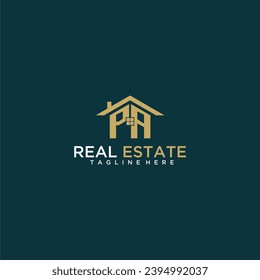 Erstmaliges Monogramm-Logo der PA für Immobilien mit kreativem Wohnungsbau