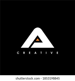 Vektorgrafik für Vektorgrafik der PA-Letter-Vorlage für das erste Logo