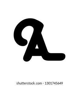 pa letter vector logo