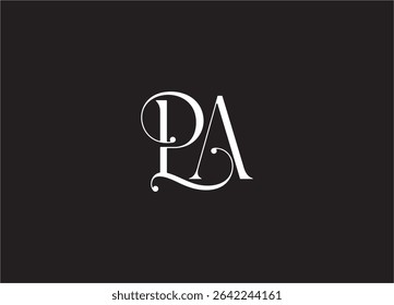 PA Logo Design Creative and Modern Logo Design