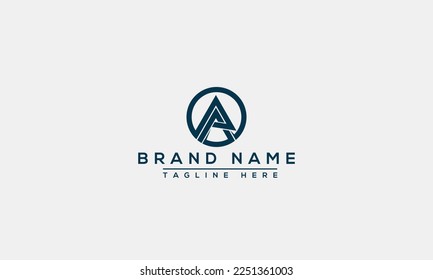 PA logo Design Template Vector Graphic Branding Element.