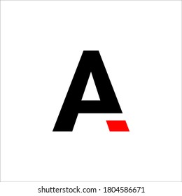 PA logo design vector sign
