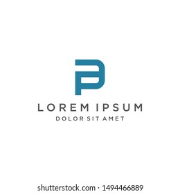 PA Logo Monogram Symbol Icon Vector Template