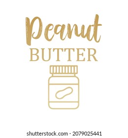 Paanut Butter Art Vector Design