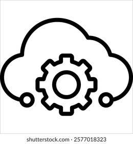 Paas Icon Element For Design