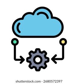 Elemento Paas Icon Para Design