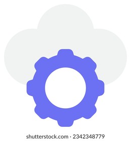 PaaS Platform-as-a-Service Icon for uiux, infographic