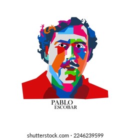 pablo escobar logo vector