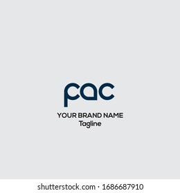 PAC vector logo design, Pac Creative logo design