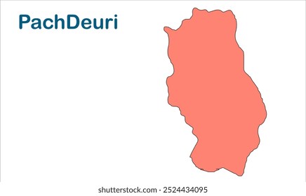 Pach Deuri subdivision map, Gopalganj District, Bihar State, Republic of India, Government of Bihar, Indian territory, Eastern India, politics, village, tourism