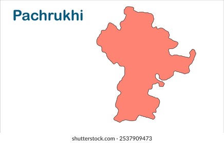 Pachrukhi subdivision map ,Siwan District, Bihar State, Republic of India, Government of Bihar, Indian territory, Eastern India, politics, village, tourism