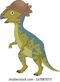 Pachycephalosaurus cartoon