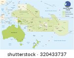 pacific islands forum map