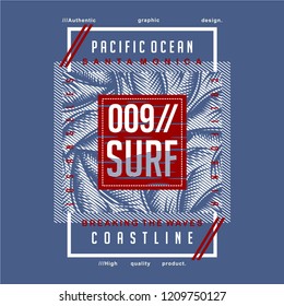 pacific ocean graphic tees concept