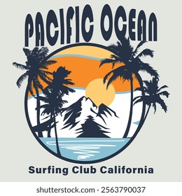Pacific Ocean Surfing Club California
