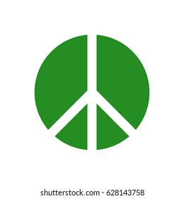 Pacific Peace Outline Vector Icon