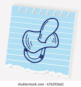 pacifier doodle