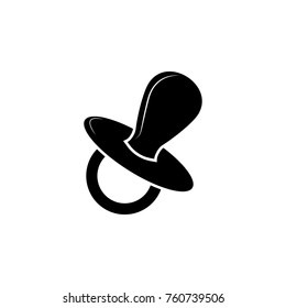 Pacifier icon. Baby element icon. Premium quality graphic design icon. Signs, outline symbols collection icon for websites, web design, mobile app, info graphics on white background