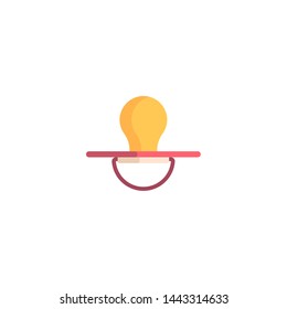 pacifier icon sign signifier vector