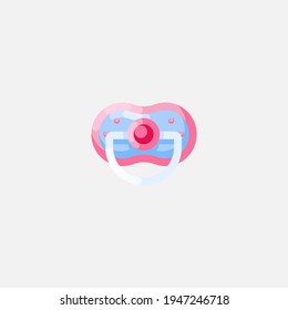 Vector de signo de icono de pacificador,Símbolo, ilustración de logotipo para web y móvil