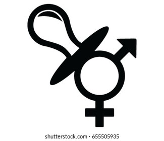 Pacifier, icon, symbol, vector, illustration, wallpaper, background, isolated