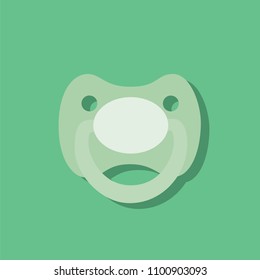 Pacifier icon, vector illustration design. Baby collection.