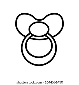 Símbolo y signo vectorial de icono del Pacífico en el diseño moderno