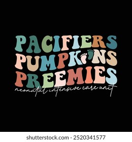 Pacifiers Pumpkins Preemies, neonatal intensive care unit