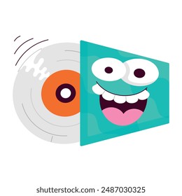 Packung mit 16 Cinema Flat Sticker 

