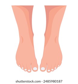 Pack of 16 Female Feet Flat Icons 

