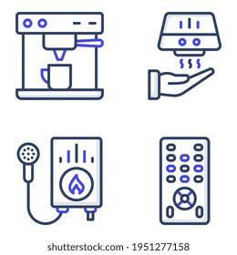 Pack of Appliance flat Icons