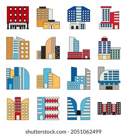 Paket von Architekturbildern