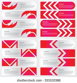 pack banner design 4 item pack pink color
