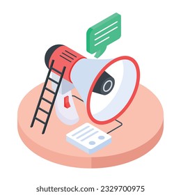 Pack of Business and Finance Isometric Icons 

